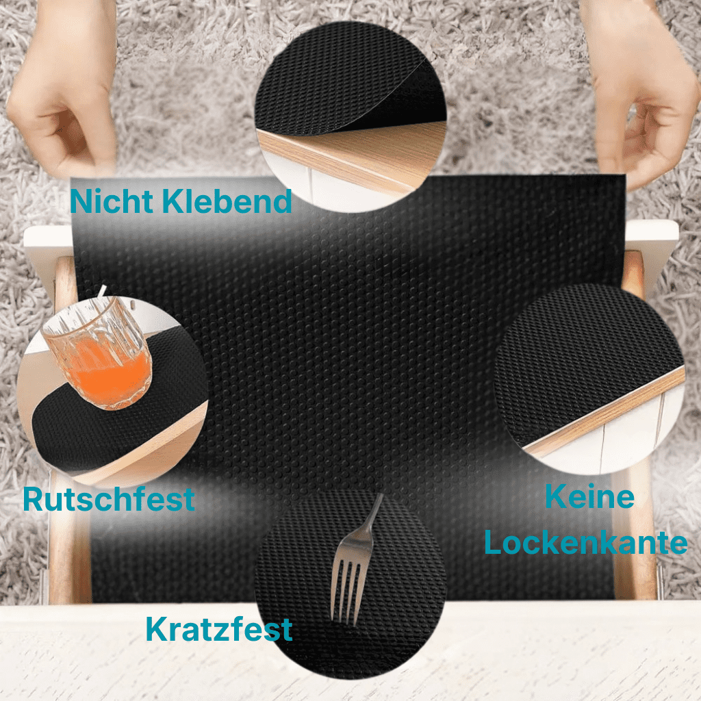 Regaleinlage, rutschfest, nicht klebend