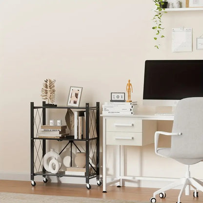 TidyON®-Das Faltbare Schwerlastregal mit 360° Rollen